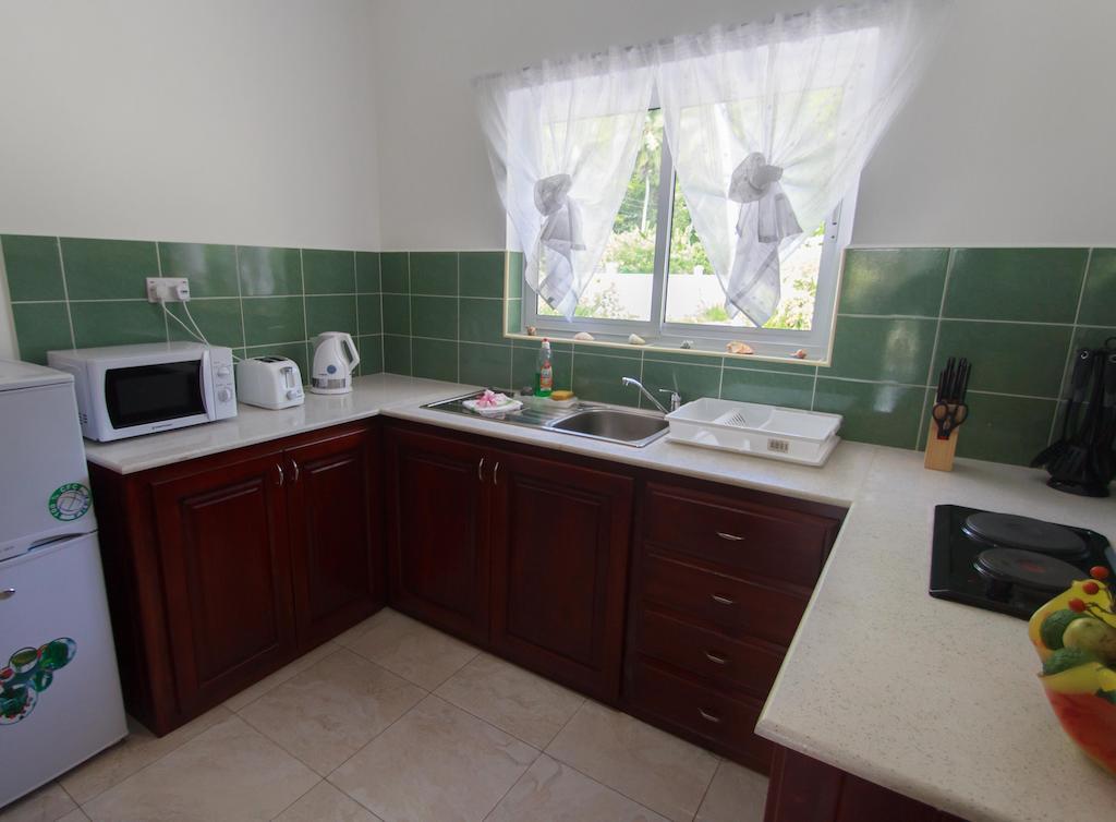 Appartement Coco Blanche à Anse Royale Chambre photo