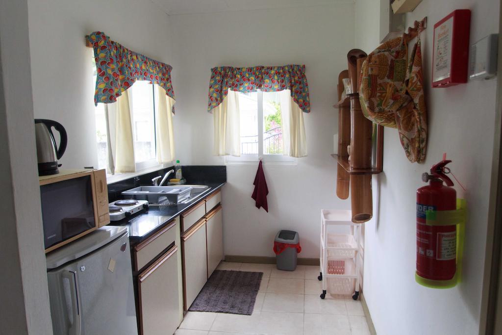 Appartement Coco Blanche à Anse Royale Chambre photo